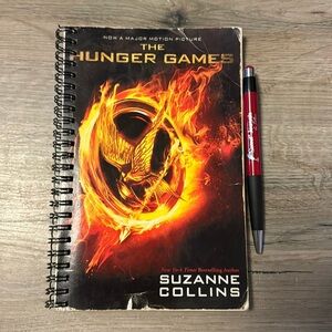 Secret Journal “The Hunger Games “📚 handmade journal from an old book